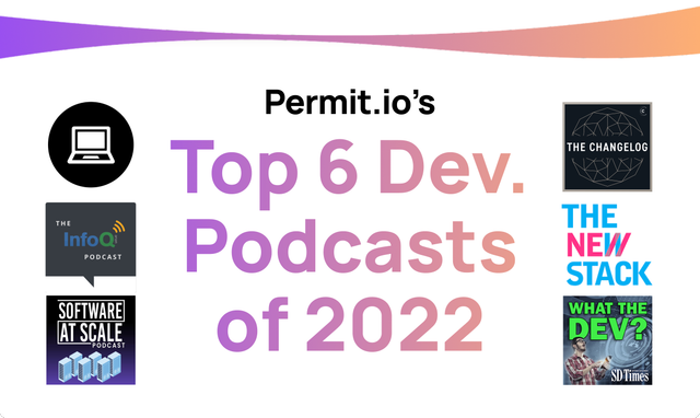 Permit.io's Top 6 Dev Podcasts of 2022