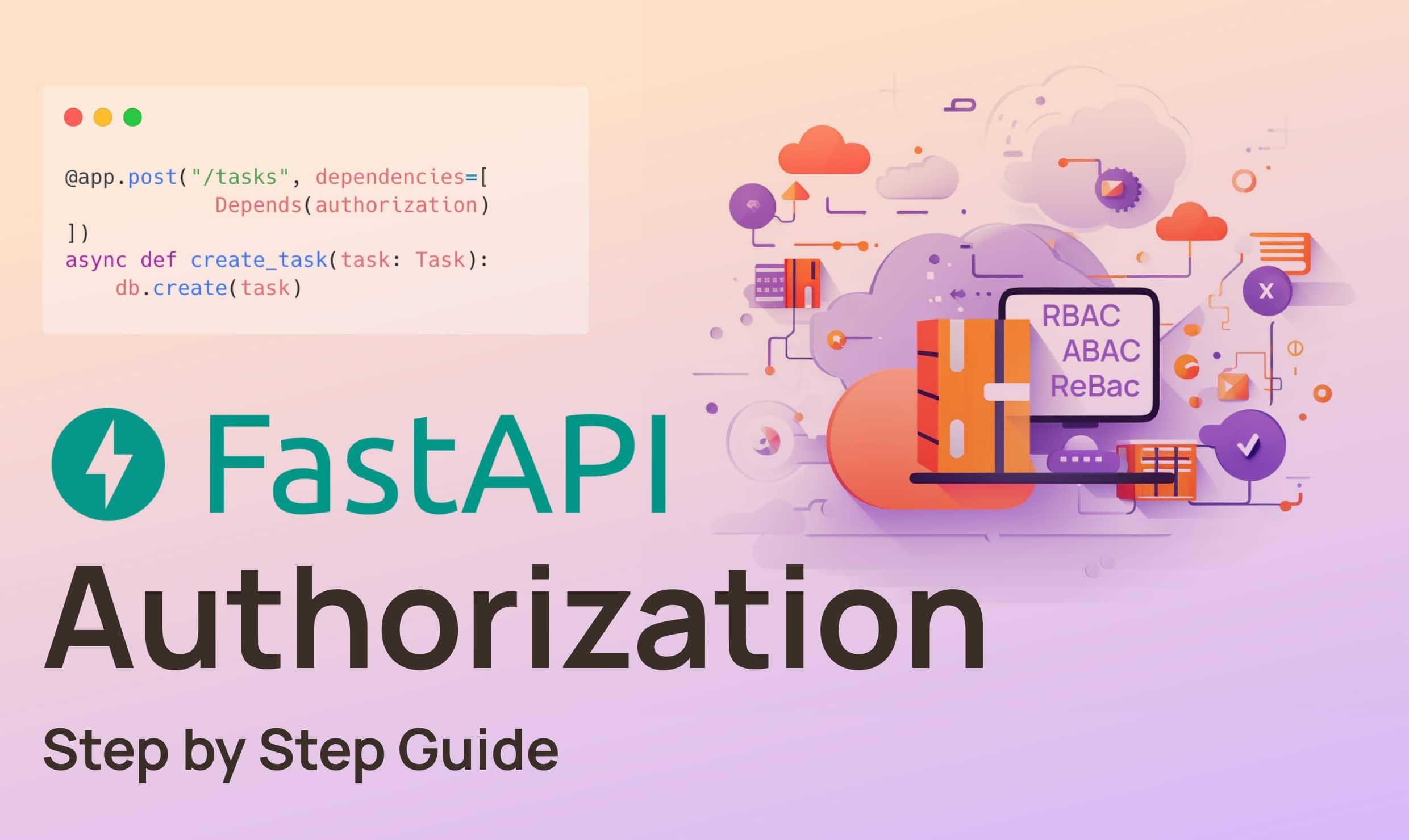 How to Add RBAC into a FastAPI Application